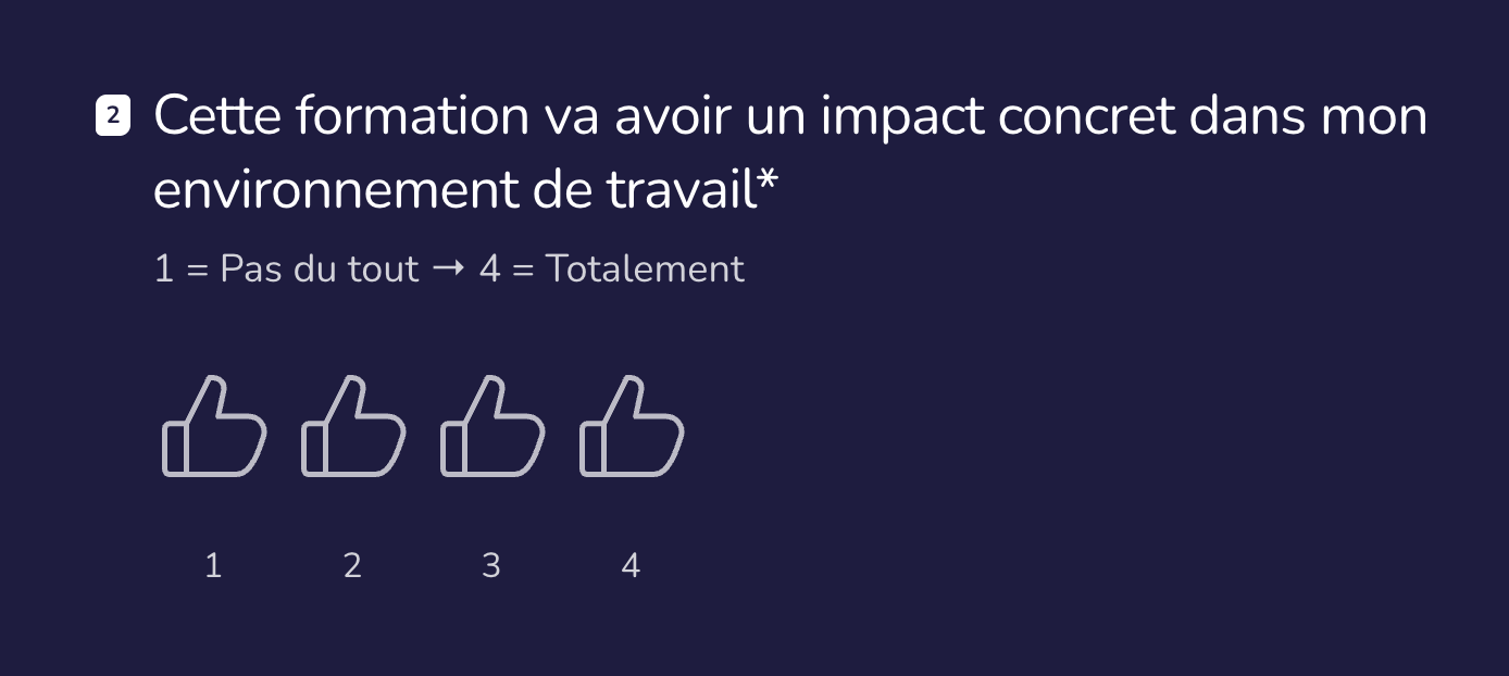 Système de gestion de formations La Suite (CLEA) — vue 2